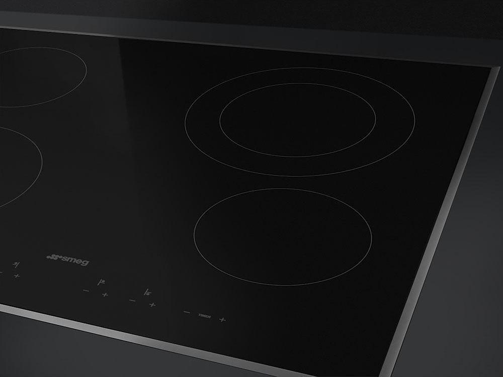 Smeg - 24" 4-Burner Electric Drop-In Ceramic Cooktop - SEU244ETB (Special Order Item)