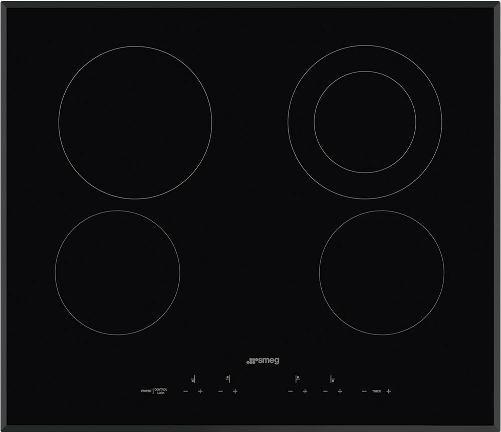 Smeg - 24" 4-Burner Electric Drop-In Ceramic Cooktop - SEU244ETB (Special Order Item)