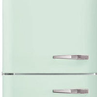 Smeg - 24" 50's Retro Style No Frost Refrigerator Left Hinge Pastel Green - FAB32ULPG3
