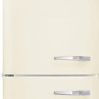 Smeg - 24" 50's Retro Style No Frost RefrigeratorLeft Hinge Cream - FAB32ULCR3 (Special Order Item)