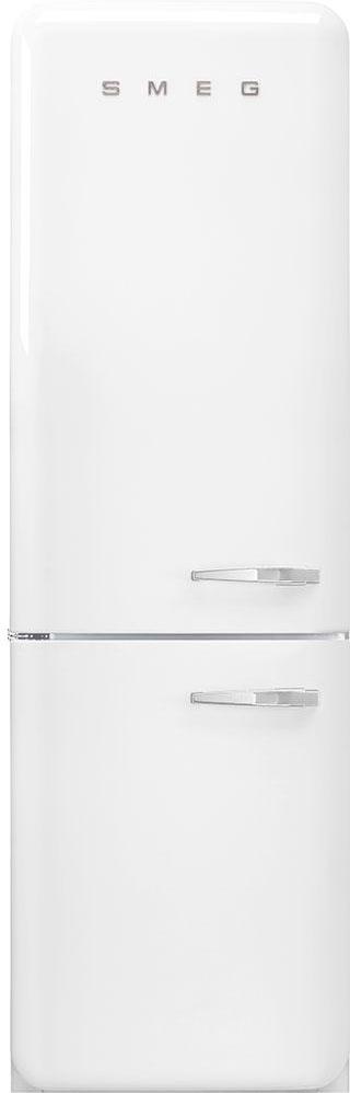 Smeg - 24" 50's Retro Style No Frost RefrigeratorLeft Hinge White - FAB32ULWH3 (Special Order Item)