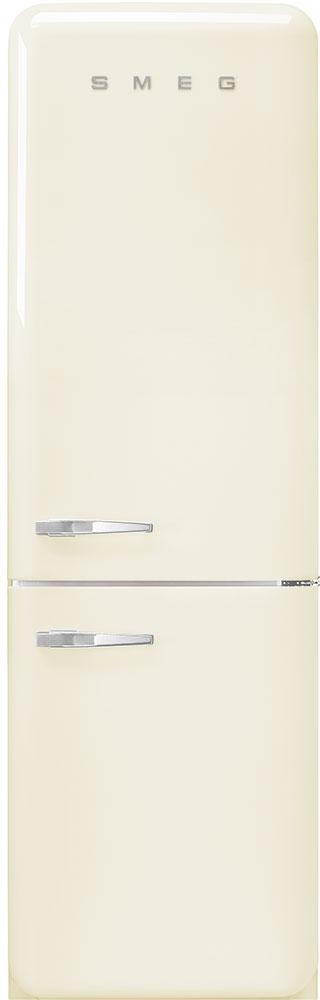 Smeg - 24" 50's Retro Style No Frost RefrigeratorRight Hinge Cream - FAB32URCR3 (Special Order Item)