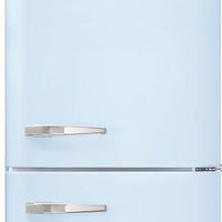 Smeg - 24" 50's Retro Style No Frost RefrigeratorRight Hinge Pastel Blue - FAB32URPB3