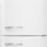 Smeg - 24" 50's Retro Style No Frost RefrigeratorRight Hinge White - FAB32URWH3 (Special Order Item)