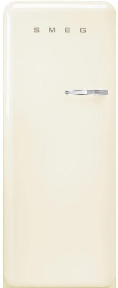 Smeg - 24" 50's Retro Style Refrigerator Left Hinge Cream - FAB28ULCR3