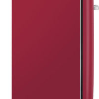 Smeg - 24" 50's Retro Style Refrigerator Right Hinge Matte Ruby Red - FAB28URDRB3 (Special Order Item)