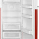 Smeg - 24" 50's Retro Style Refrigerator/Freezer Right Hinge Coca Cola - FAB28URDCC3