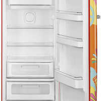Smeg - 24" 50's Retro Style Refrigerator/Freezer Right Hinge Coca Cola Unity - FAB28URDUN3 (Special Order Item)