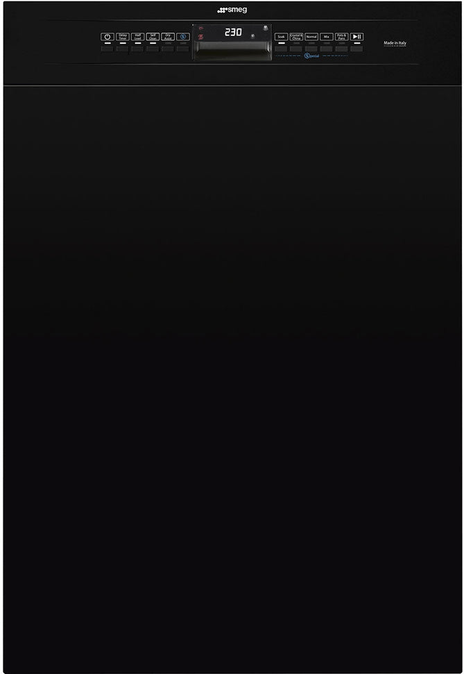 Smeg - 24" Black Dishwasher, 10+ Program, Tall Tub, FC - LSPU8643BL (Special Order Item)