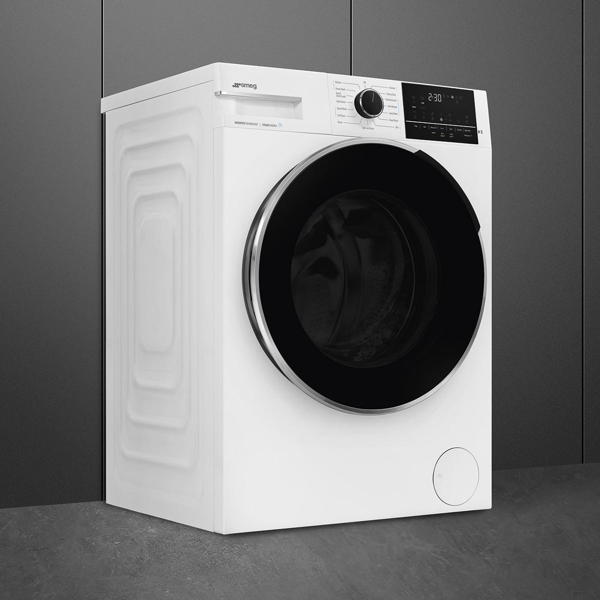Smeg - 24" Front Load White Washing Machine - WM24UWH