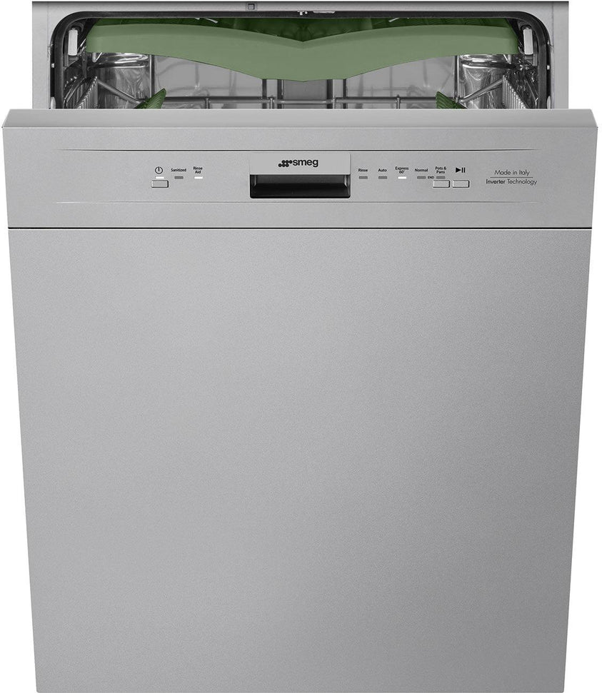 Smeg - 24" Full Console Built-in Dishwasher with Orbital Wash System - DW8210X