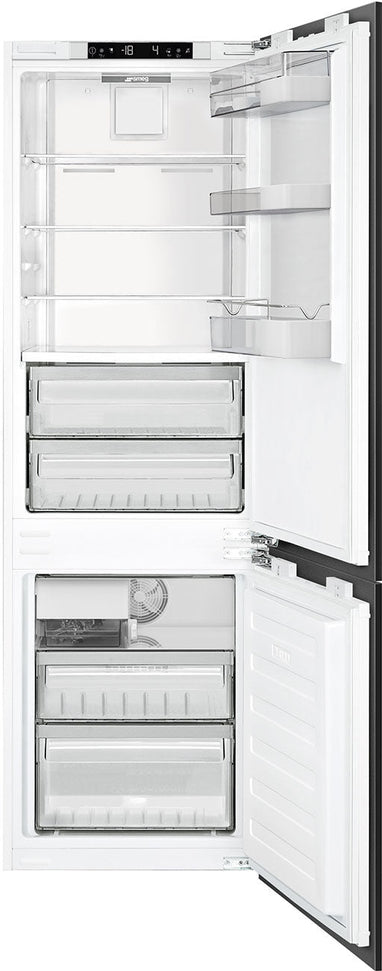 Smeg - 24" Panel Ready Built-In Fridge With Bottom Freezer & Auto Ice - CB300UI (Special Order Item)