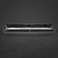 Smeg - 24" Panel Ready Built-in Dishwasher with 2 Racks - DW8601