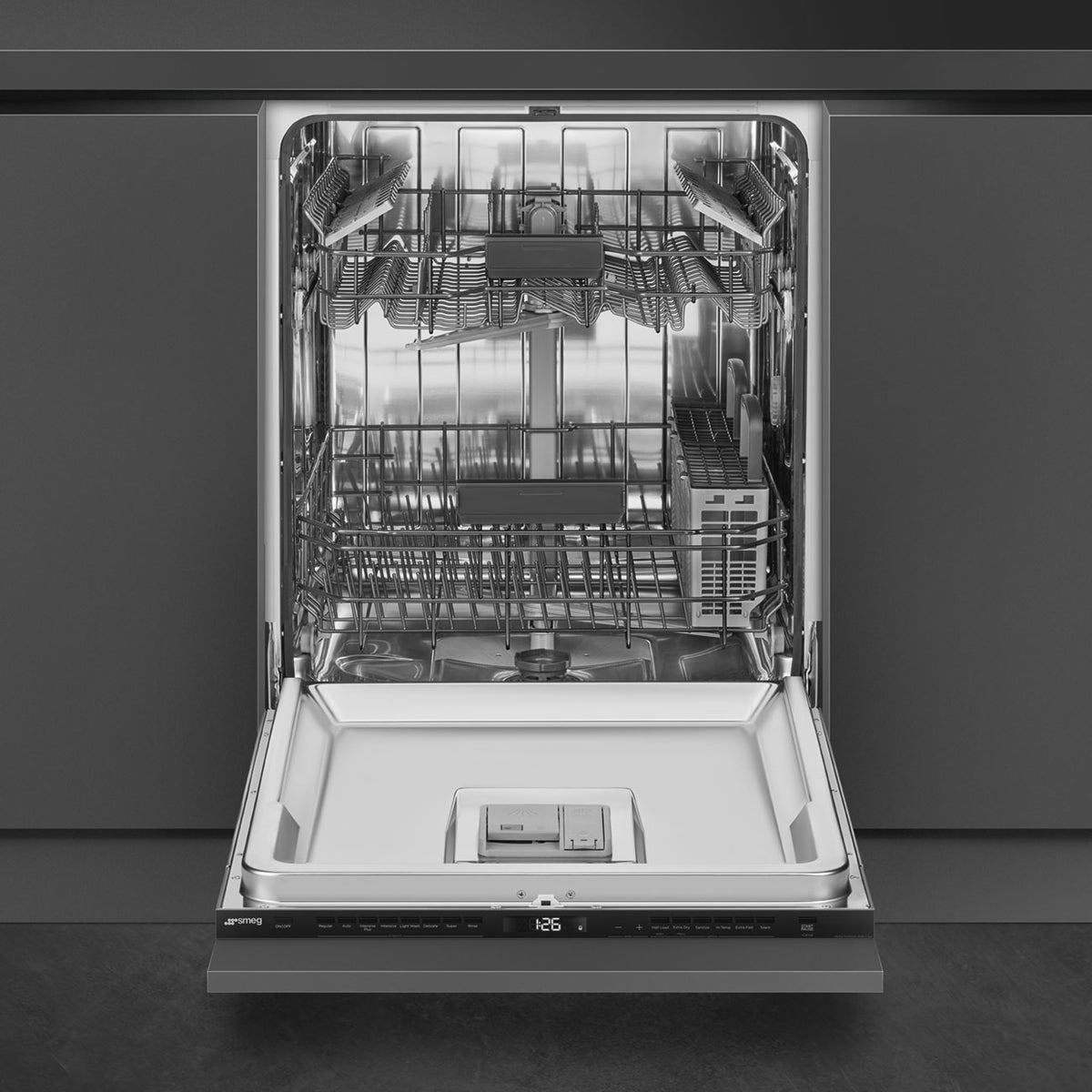 Smeg - 24" Panel Ready Fully Integrated Built-in Dishwasher - DW8600