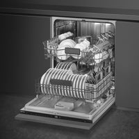Smeg - 24" Panel Ready Fully Integrated Built-in Dishwasher - DW8600