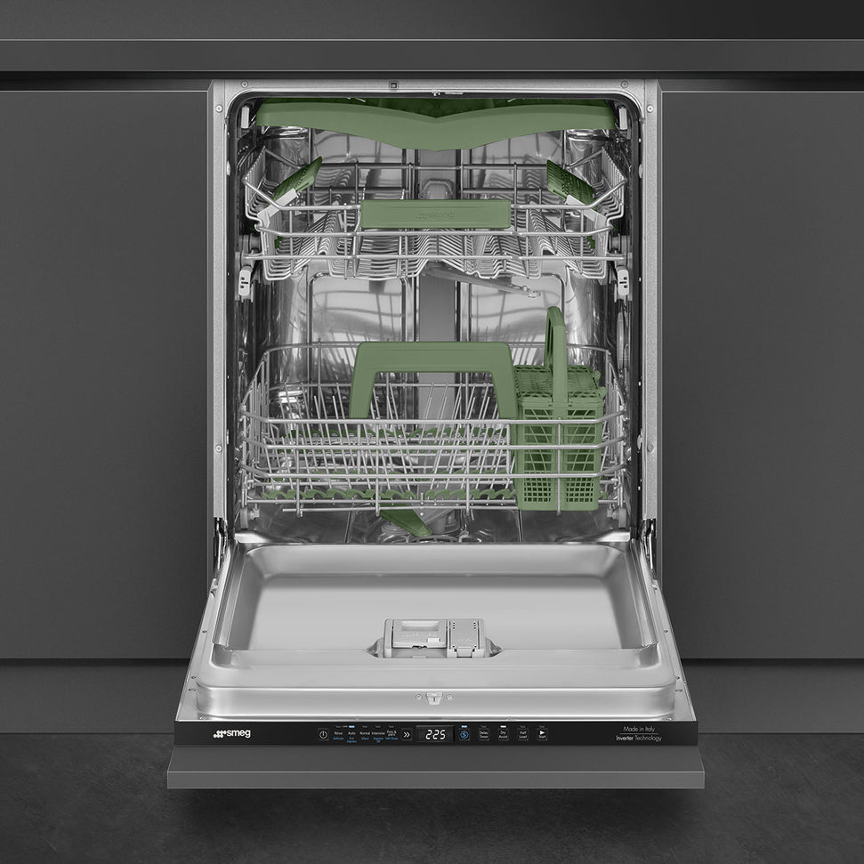 Smeg - 24" Panel Ready Fully Integrated Built-in Dishwasher with Orbital Wash System - DW8610
