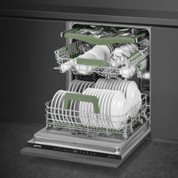 Smeg - 24" Panel Ready Fully Integrated Built-in Dishwasher with Orbital Wash System - DW8610