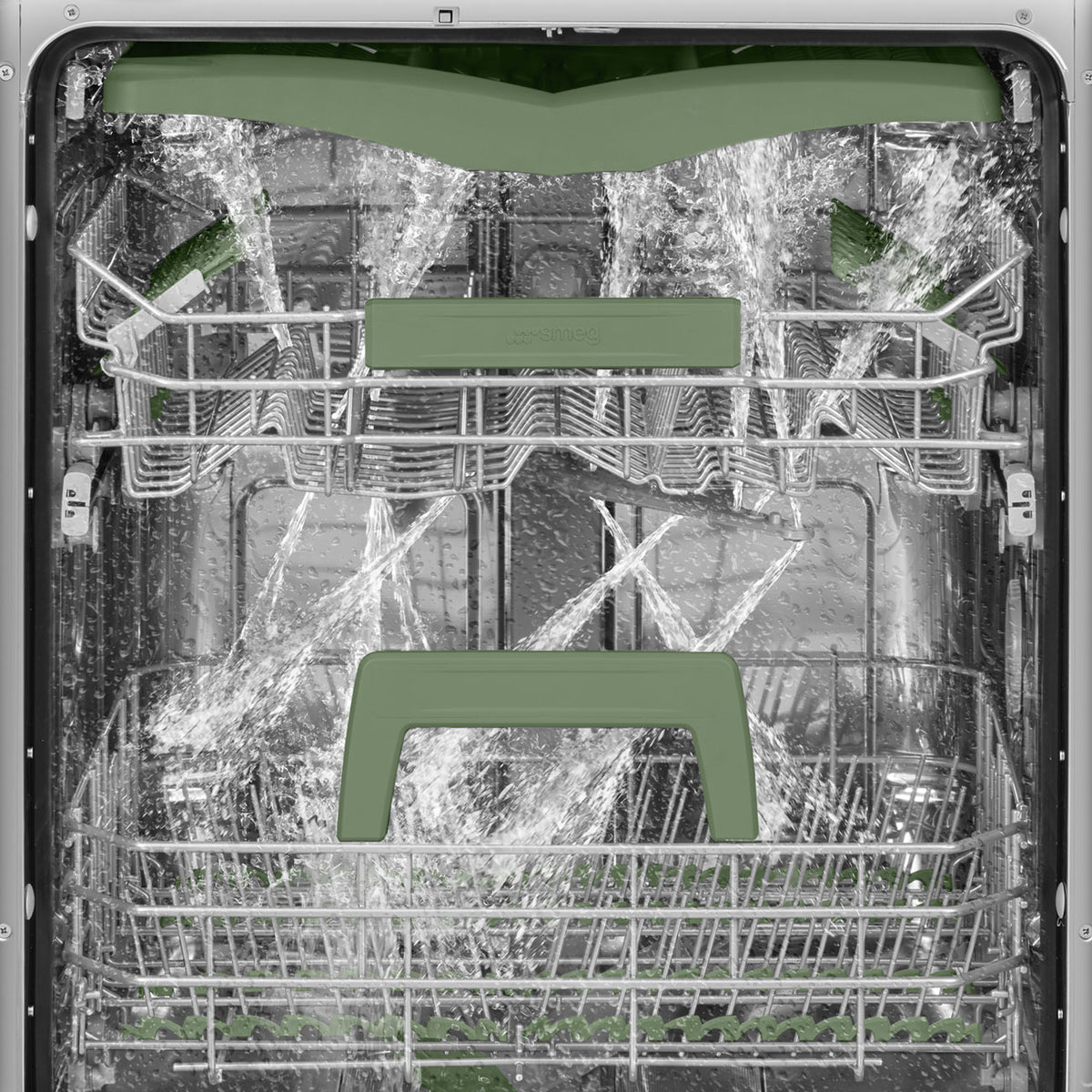 Smeg - 24" Panel Ready Fully Integrated Built-in Dishwasher with Orbital Wash System - DW8610