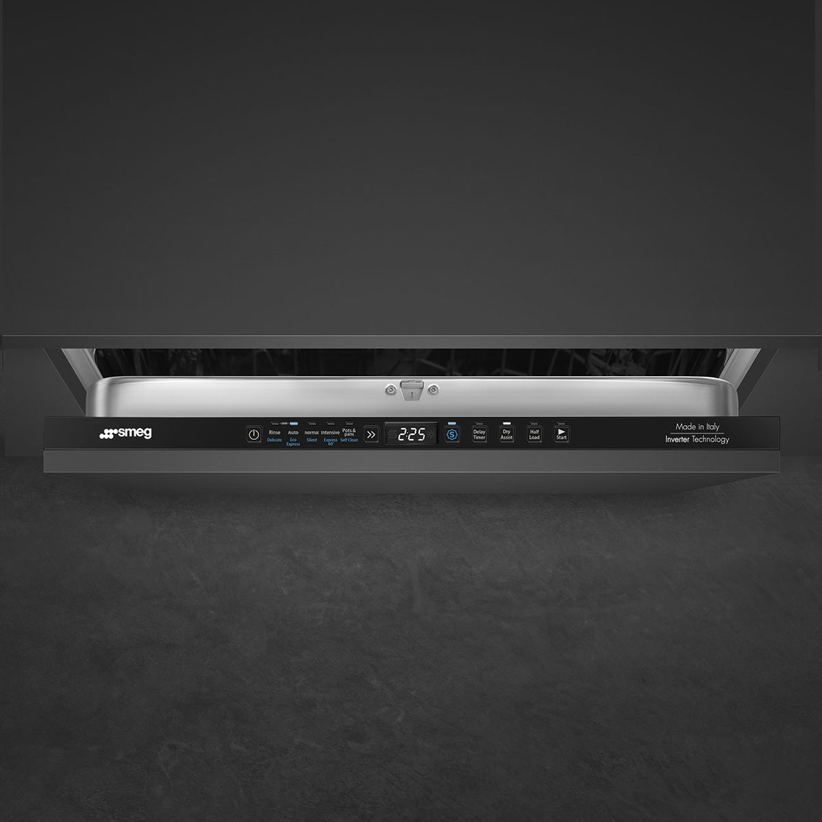 Smeg - 24" Panel Ready Fully Integrated Built-in Dishwasher with Orbital Wash System - DW8610