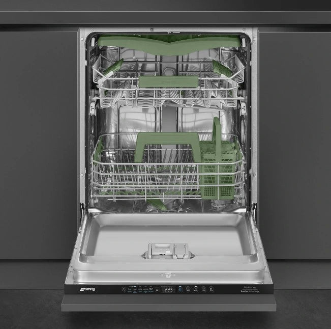 Smeg - 24" Panel Ready Top Control Built-in Dishwasher with Orbital Wash System - DW8220