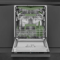 Smeg - 24" Panel Ready Top Control Built-in Dishwasher with Orbital Wash System - DW8220