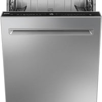 Smeg - 24" Stainless Steel Built-in Dishwasher with Pocket Handle & 2 Racks - DW8601X