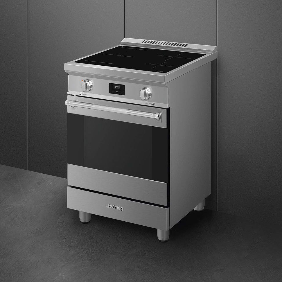 Smeg - 24" Stainless Steel Professional Induction Range - SPR24UIMX (Special Order Item)