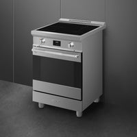Smeg - 24" Stainless Steel Professional Induction Range - SPR24UIMX (Special Order Item)