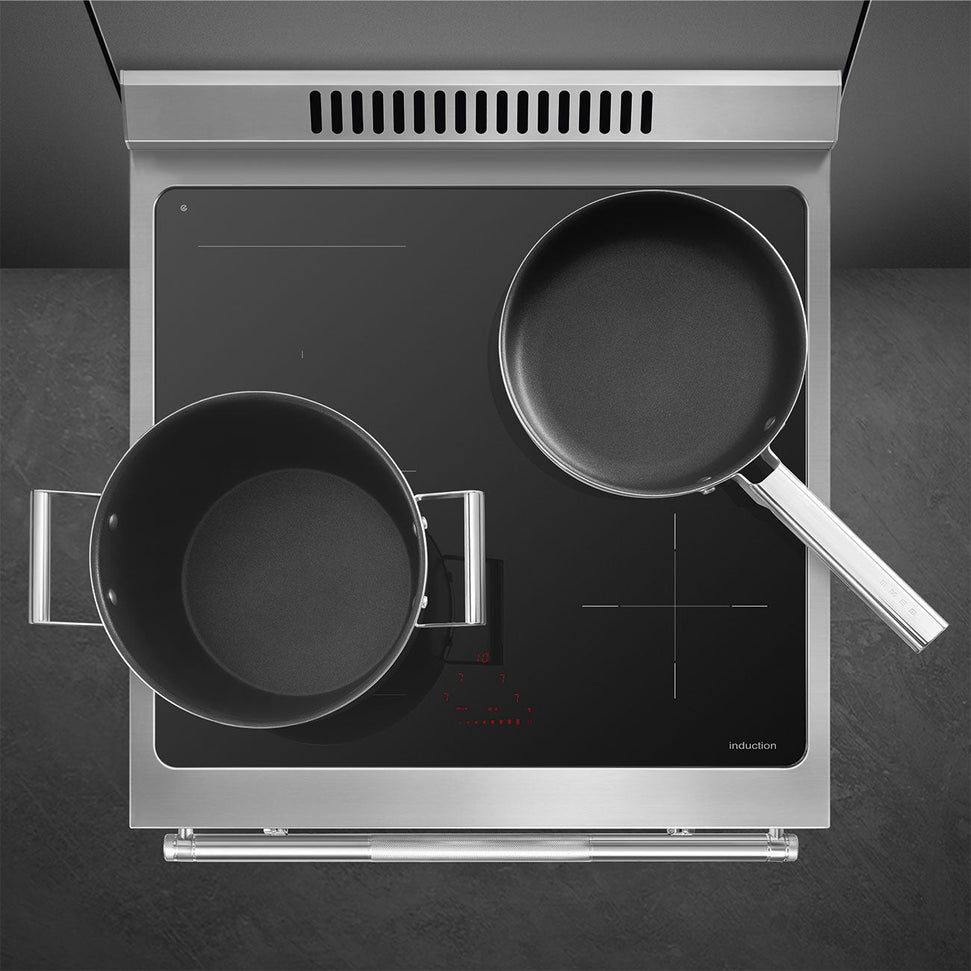 Smeg - 24" Stainless Steel Professional Induction Range - SPR24UIMX (Special Order Item)