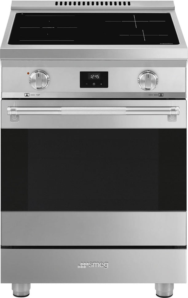 Smeg - 24" Stainless Steel Professional Induction Range - SPR24UIMX (Special Order Item)