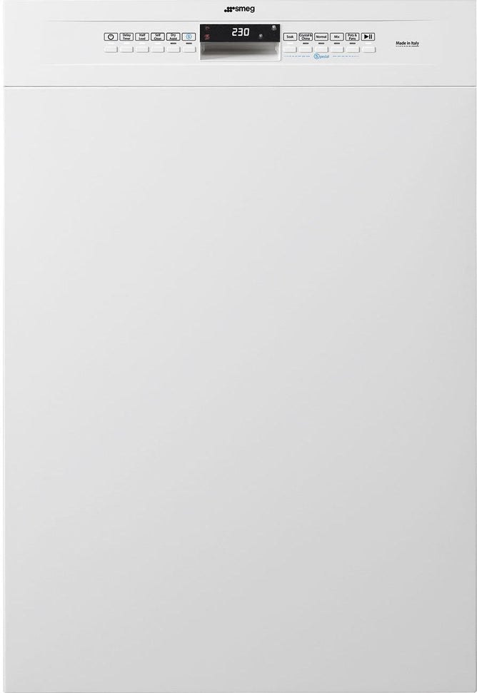 Smeg - 24" White Dishwasher, 10+ Program, Tall Tub, FC - LSPU8643WH (Special Order Item)