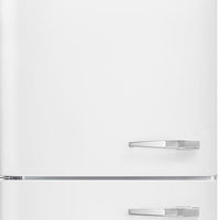 Smeg - 27" 50's Retro Style Bottom Mount Freezer Left Hinge White - FAB38ULWH (Special Order Item)