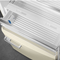 Smeg - 27" 50's Retro Style Bottom Mount Freezer Right Hinge Cream - FAB38URCR (Special Order Item)