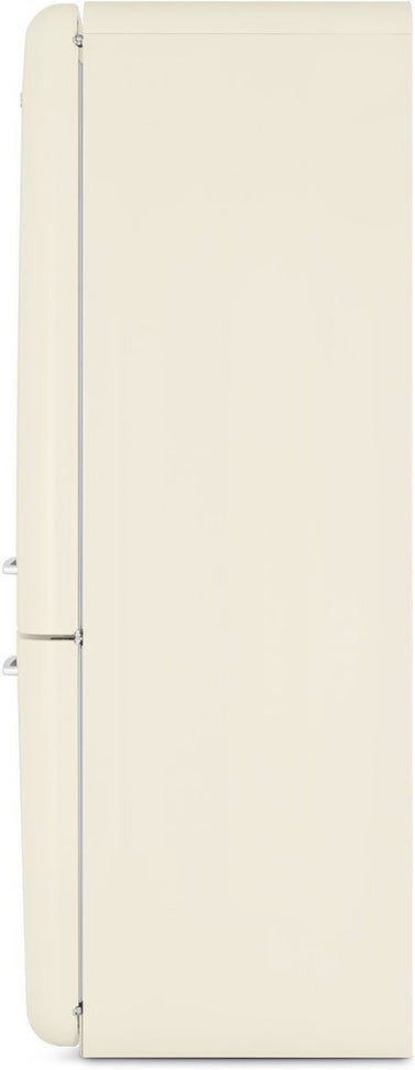 Smeg - 27" 50's Retro Style Bottom Mount Freezer Right Hinge Cream - FAB38URCR (Special Order Item)