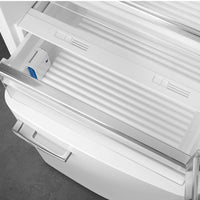 Smeg - 27" 50's Retro Style Bottom Mount Freezer Right Hinge White - FAB38URWH (Special Order Item)