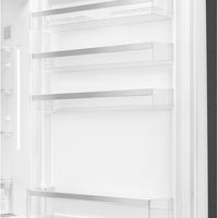 Smeg - 27" 50's Retro Style Bottom Mount Freezer Right Hinge White - FAB38URWH (Special Order Item)