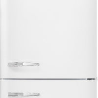 Smeg - 27" 50's Retro Style Bottom Mount Freezer Right Hinge White - FAB38URWH (Special Order Item)