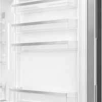 Smeg - 27" Bottom Mount Stainless Steel Right Hinge Fridge with Pro Handles - BM27URX