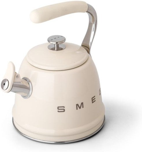 Smeg - 2.3 L Cream Whistling Kettle - CKLW2001CR