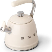 Smeg - 2.3 L Cream Whistling Kettle - CKLW2001CR