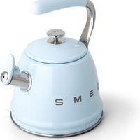 Smeg - 2.3 L Pastel Blue Whistling Kettle - CKLW2001PB