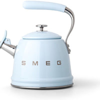 Smeg - 2.3 L Pastel Blue Whistling Kettle - CKLW2001PB