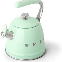 Smeg - 2.3 L Pastel Green Whistling Kettle - CKLW2001PG