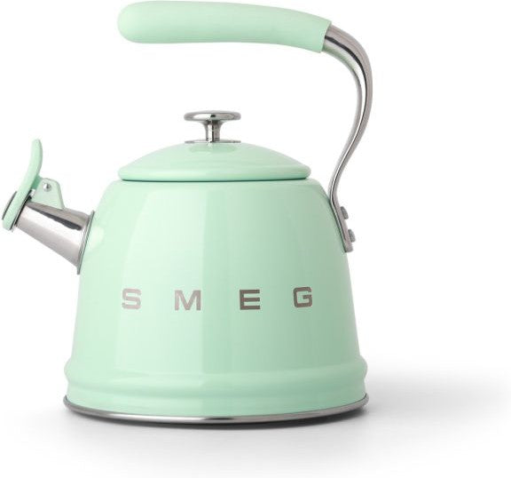 Smeg - 2.3 L Pastel Green Whistling Kettle - CKLW2001PG