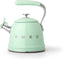 Smeg - 2.3 L Pastel Green Whistling Kettle - CKLW2001PG