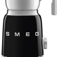 Smeg - 2.5 Cups Retro 50's Style Black Milk Frother - MFF11BLUS