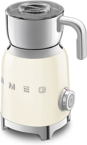 Smeg - 2.5 Cups Retro 50's Style Cream Milk Frother - MFF11CRUS