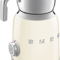 Smeg - 2.5 Cups Retro 50's Style Cream Milk Frother - MFF11CRUS