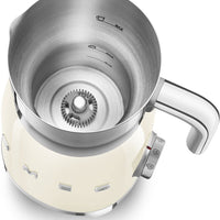 Smeg - 2.5 Cups Retro 50's Style Cream Milk Frother - MFF11CRUS