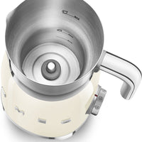 Smeg - 2.5 Cups Retro 50's Style Cream Milk Frother - MFF11CRUS